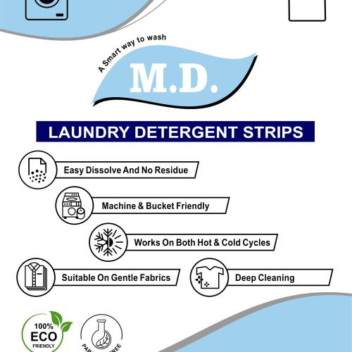 Image M.D. Laundry Detergent Strips